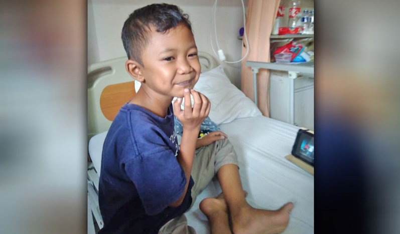 Jantung Bocor, Bocah MI Dioperasi di Jakarta