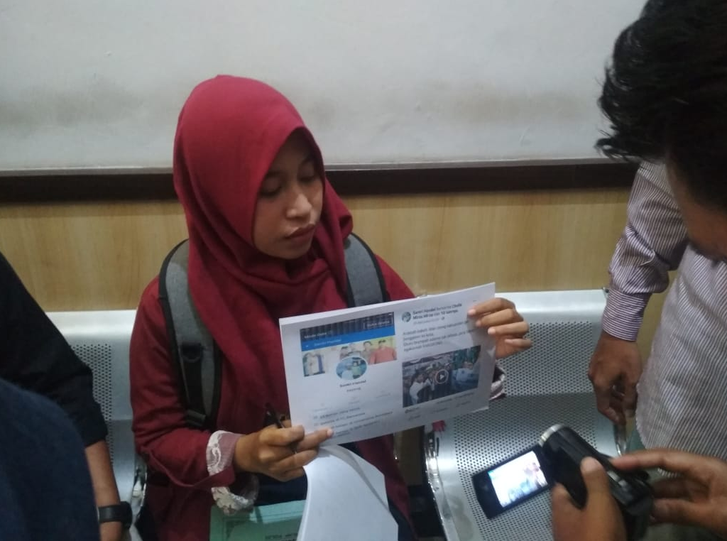 Mahasiwa HMI Laporkan Dugaan Pencemaran Nama Baik di Facebook