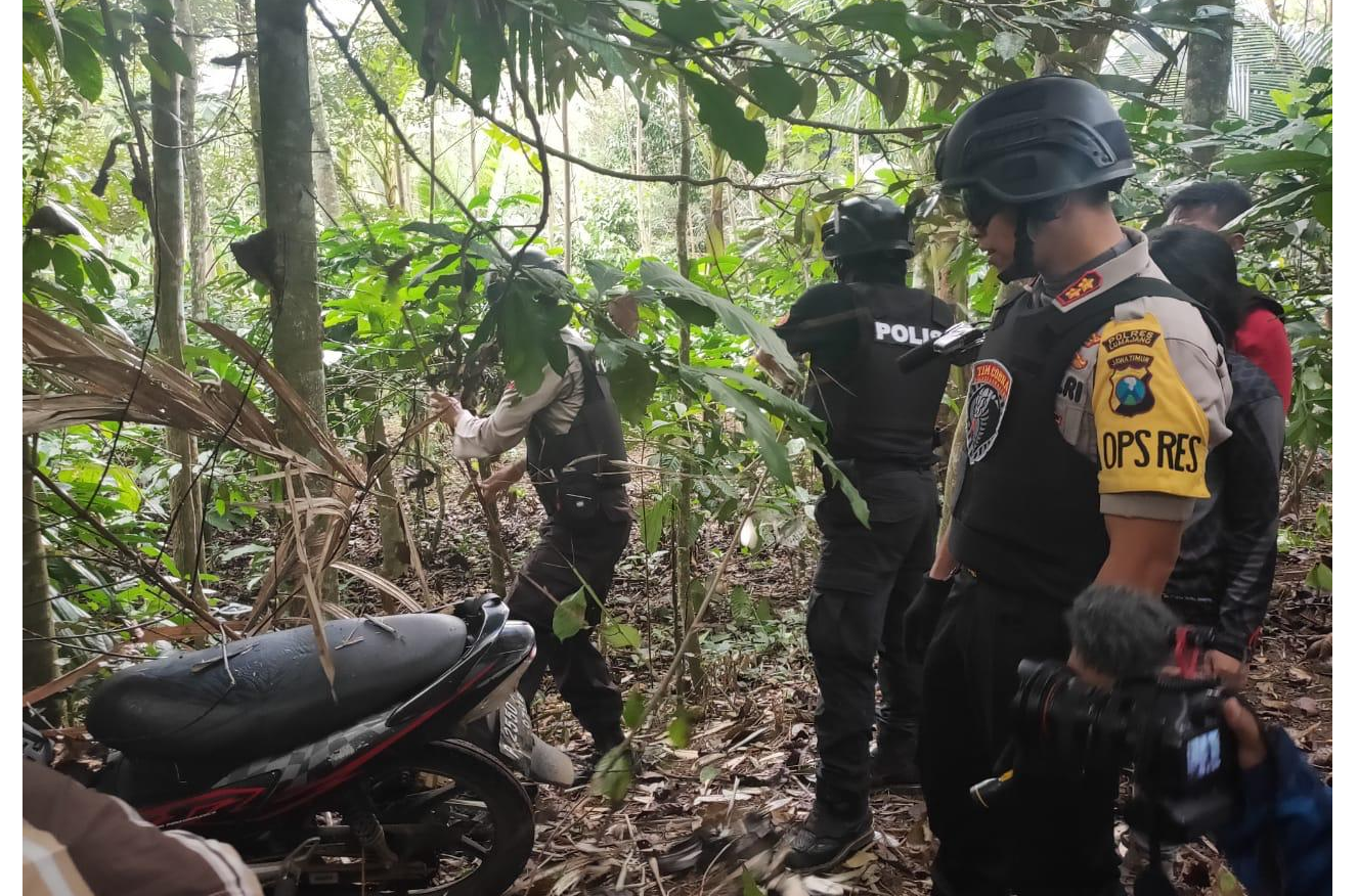 Sembunyikan Motor di Kebun Kopi, 4 Motor Bodong Berhasil Diamankan