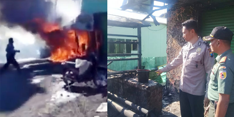 Bocah Main Korek Api, Kios Bensin Ludes Terbakar