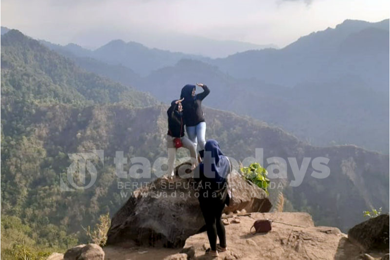 Bukit Watu Geligir 99, Kotanyar Kabupaten Probolinggo, Suguhkan Pemandangan Bukit Hijau Sejauh Mata Memandang