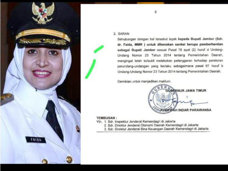 DPRD Jember Telusuri Kebenaran Surat Usulan Pemecatan Bupati Faida