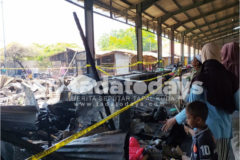 Penyelidikan Kebakaran Pasar Karangketug, Dari Warkop atau Bengkel?