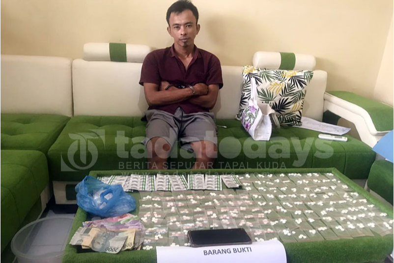 Kembali Edarkan Pil Koplo, Residivis Ini Dibekuk Polresta Banyuwangi