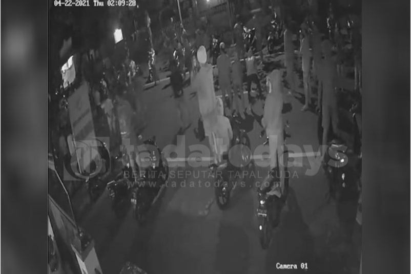 Puluhan Pemuda Balap Liar Kabur Sebelum Polisi Datang
