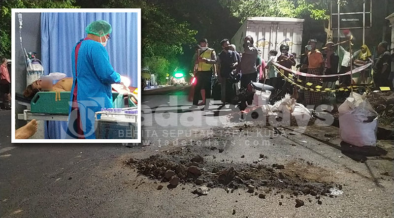 Bawa Uang Jutaan Rupiah, Pemotor Asal Ambulu Kecelakaan di Kota Probolinggo