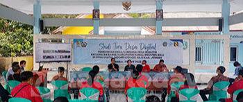 Studi Tiru Program Desa Digital, Pemdesa Bunutin Bali Kunjungi Desa Sidomulyo