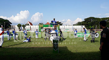Kick Off Liga Santri Piala Kasad 2022 di Probolinggo