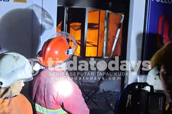 Gudang Gedank Cell Soetomo Terbakar, Dipicu Korsleting