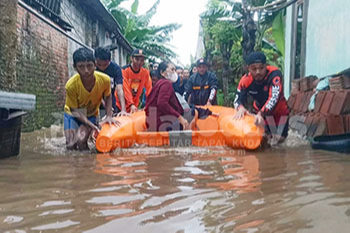 Ratusan Rumah di Banyuwangi Kota Terendam Banjir