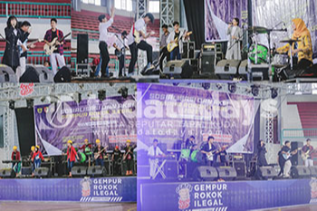 Berry Band SMAN 2 Juarai Festival Band Gempur Rokok Ilegal