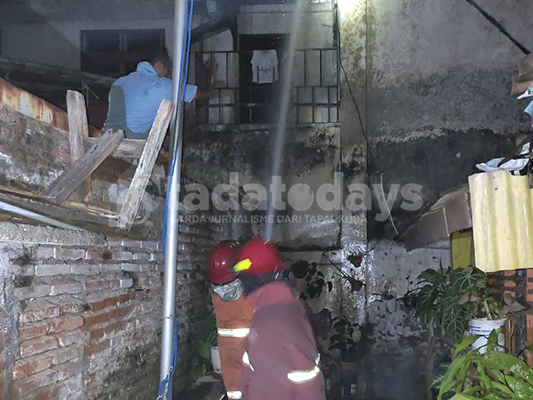 Rumah di Jalan Kartini Terbakar, 3 Kamar Ludes