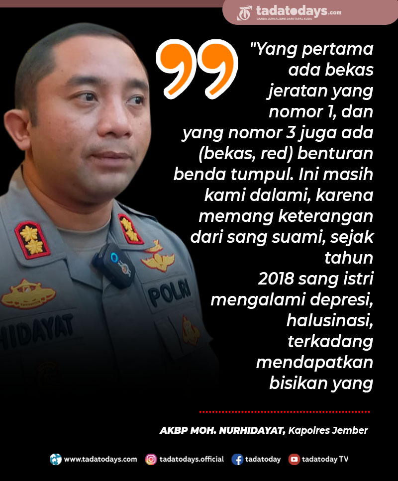 Kapolres: Sejak 2018 Sang Ibu Mengalami Depresi