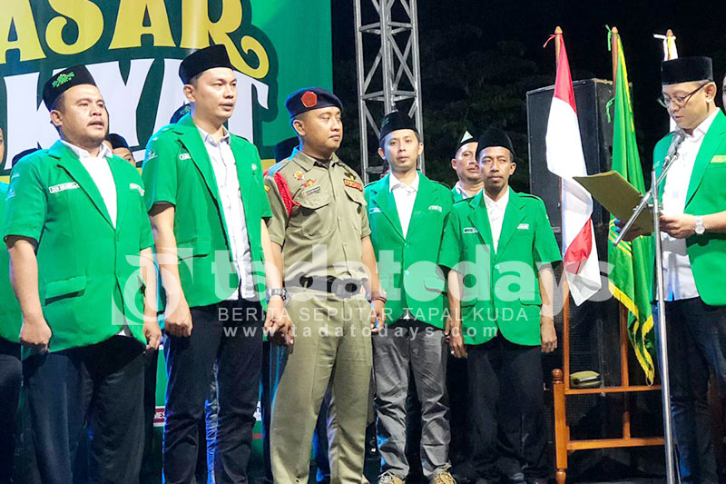 Dilantik Jadi Ketua GP Ansor Kraksaan, Zen: Tata Niat Kawal Ulama