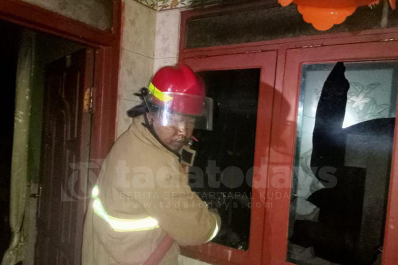 Kipas Angin Korslet, Satu Rumah di Mangunharjo Terbakar