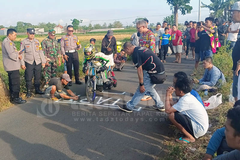 Polres Probolinggo Kota Fasilitasi Drag Race di Ruas Jalan Cisadane