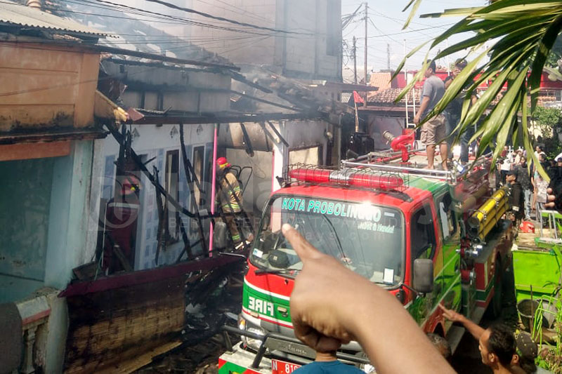 Baru Berangkat Pulang Kampung, Rumah Ludes Terbakar
