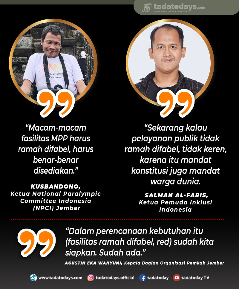 Aktivis Difabel Minta Fasilitas MPP Jember Ramah Difabel