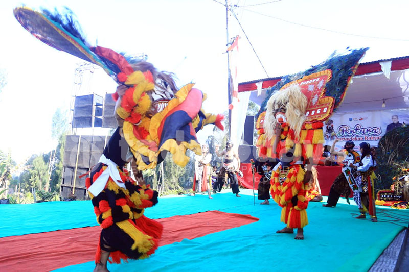 Nguri-Nguri Seni Budaya, Diskominfo Kabupaten Probolinggo Gelar Festival Jaranan Tengger