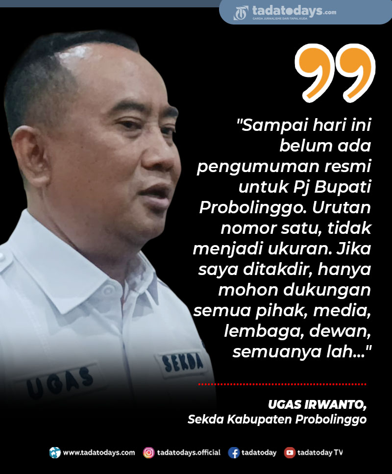 Bupati Timbul Berterima Kasih, Sekda Ugas Mohon Dukungan