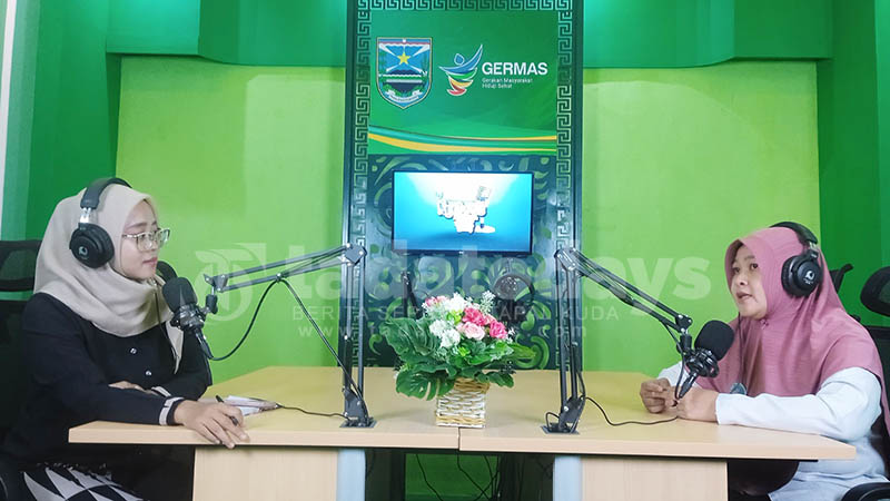 Podcast Kesehatan “Ngobras” Dinkes Kabupaten Probolinggo Bahas Solusi ASI Tidak Lancar