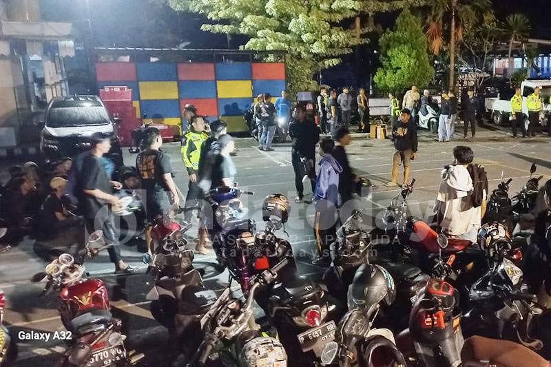 Resahkan Masyarakat, 84 Motor Balap Liar Diamankan Polres Jember