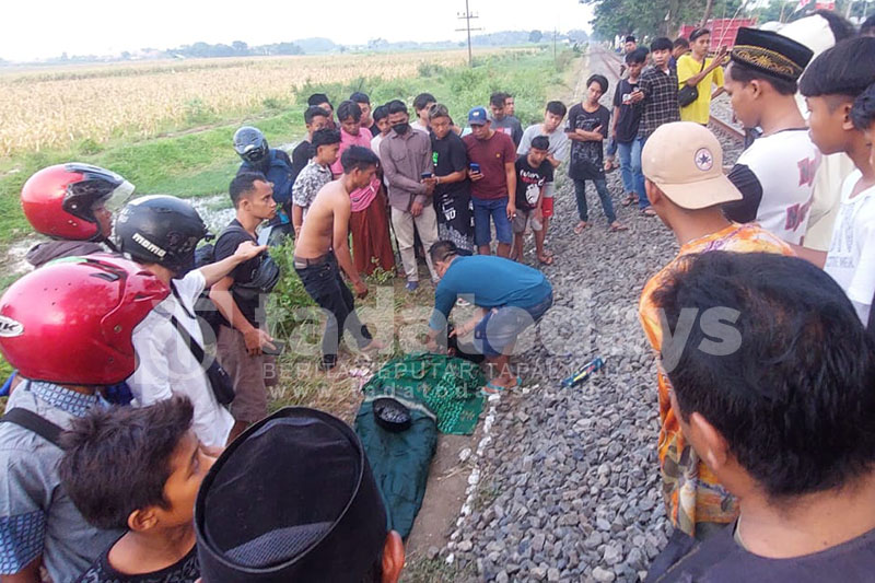 Warga Sumenep Tewas Tertabrak Kereta Api di Banjarsari