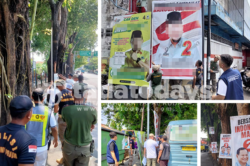 APK Dipaku di Pohon, Bawaslu Minta Partai Politik Menertibkan