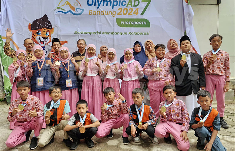 Sukses MI Muhammadiyah 1 Kota Probolinggo Sabet 8 Medali Olympicad Nasional
