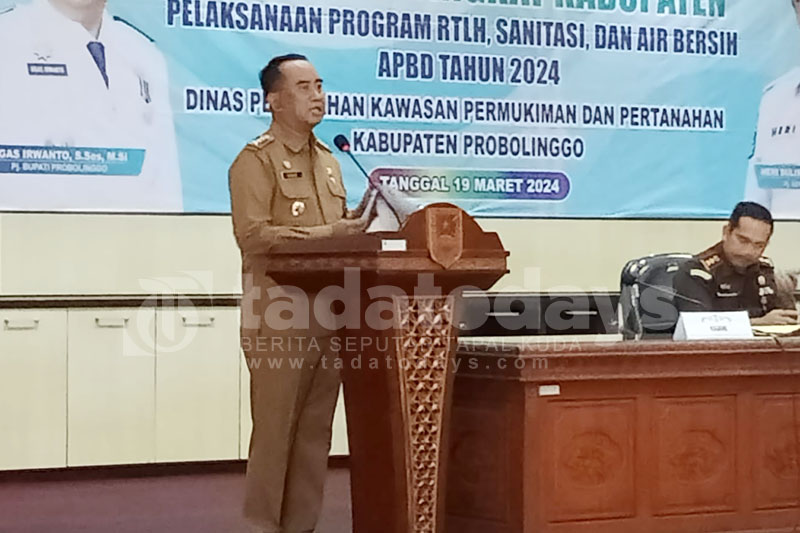 Dinas Perkim Kabupaten Probolinggo Sosialisasi Program RTLH, Sanitasi dan Air Bersih APBD 2024