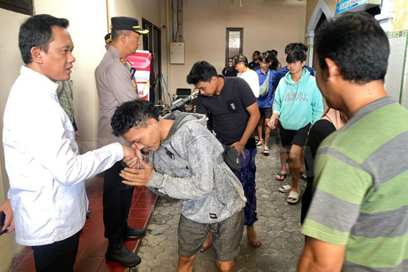 Hendak Perang Sarung Isi Batu, 29 Remaja Diamankan Polres Lumajang