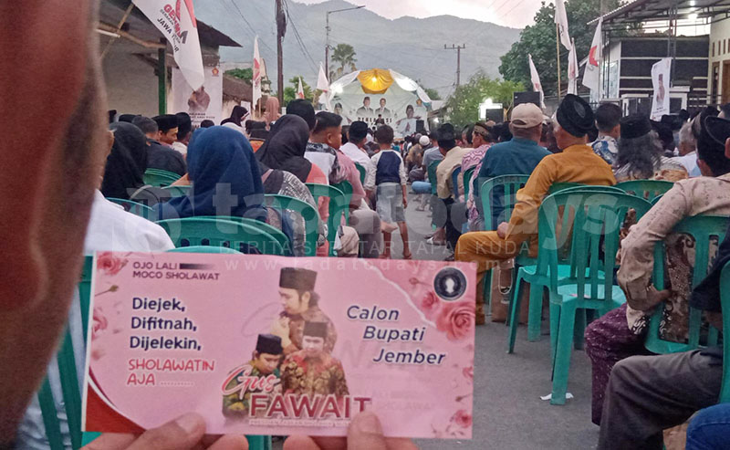 Ribuan Relawan Prabowo Deklarasikan Dukungan untuk Gus Fawait Maju Bupati Jember 2024