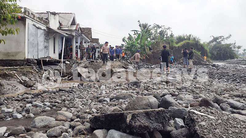 Tujuh Rumah Warga di Lumajang Terdampak Banjir Lahar Susulan