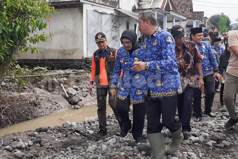 Pemkab Lumajang Segera Bangun Bronjong Untuk Mengurangi Dampak Banjir Lahar