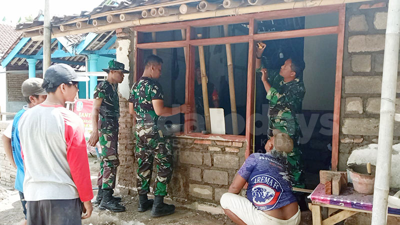 Sasar Rumah Janda Tua di Jember, Program Rutilahu Diperkirakan Rampung Pertengahan Juli