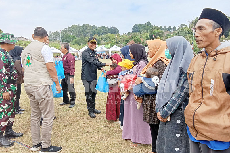 Dinkes Kabupaten Probolinggo Buka Layanan Kesehatan Gratis di Pembukaan TMMD