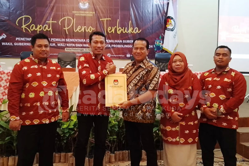 KPU Kota Probolinggo Tetapkan 179.823 Pemilih Sementara untuk Pilkada 2024