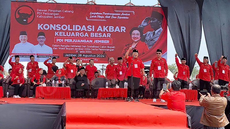 Hendy Siswanto Resmi Berbaju Merah, Ketua PDIP Jember: Semua karena Rakyat