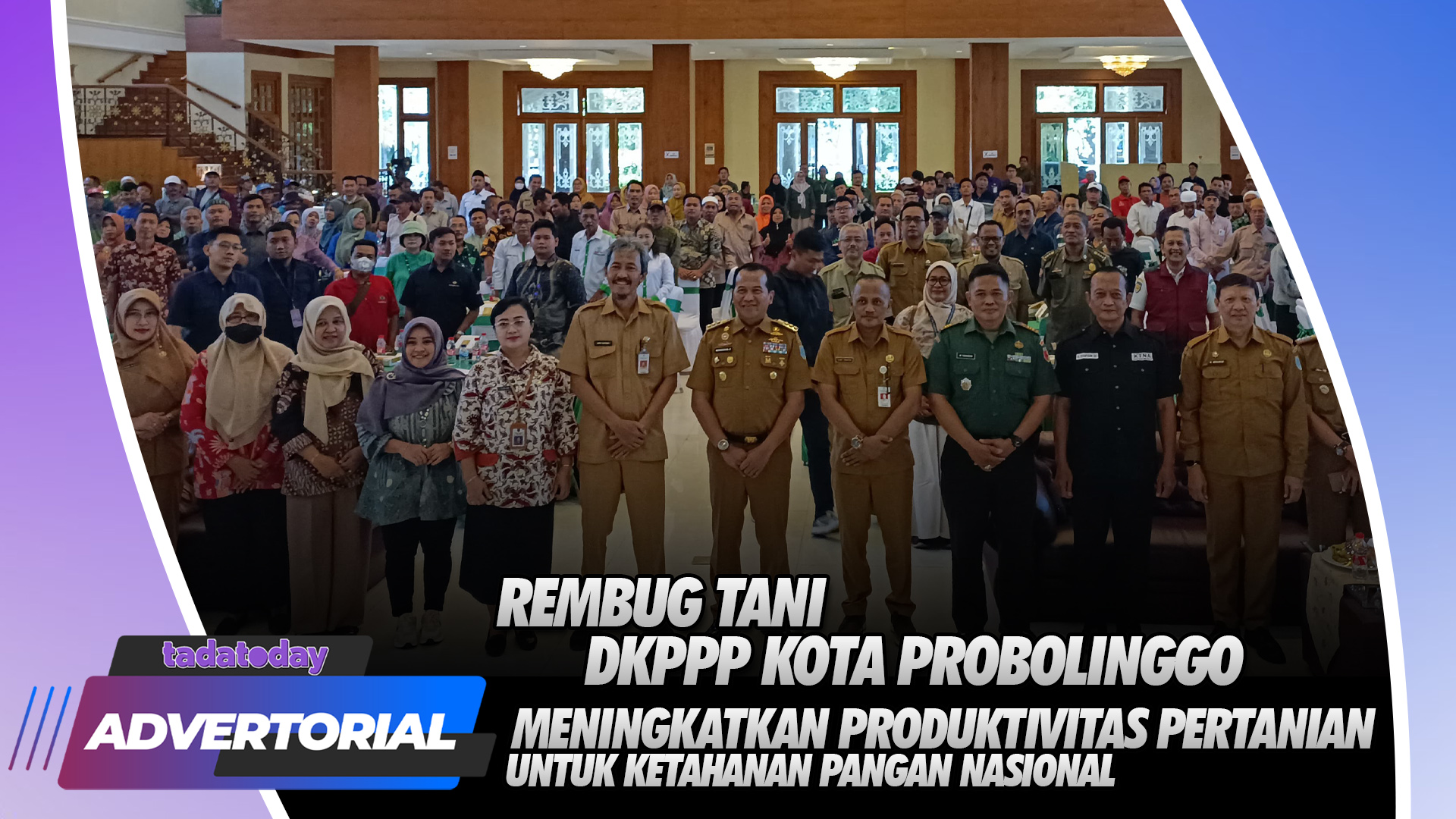 REMBUG TANI DKPPP KOTA PROBOLINGGO MENINGKATKAN PRODUKTIVITAS PERTANIAN UNTUK KETAHANAN PANGAN NASIONAL