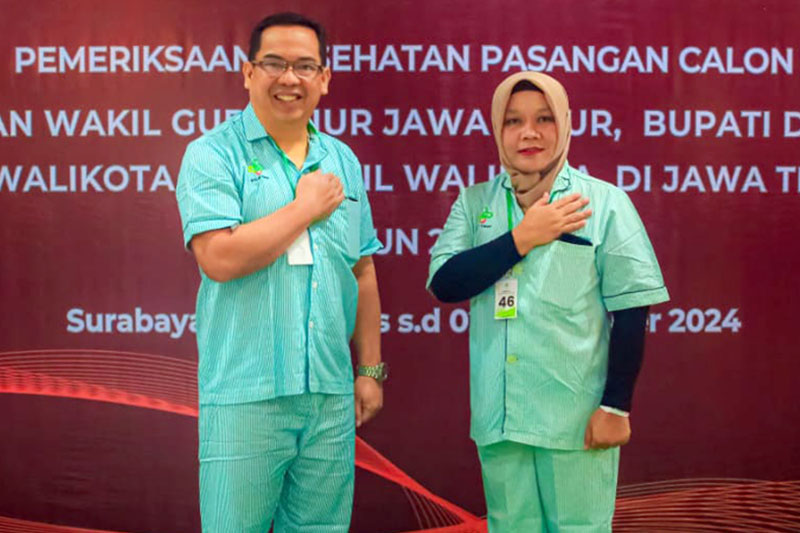 Dokter Aminuddin-Ina Buchori Terima Hasil Tes Kesehatan, Dinyatakan Mampu