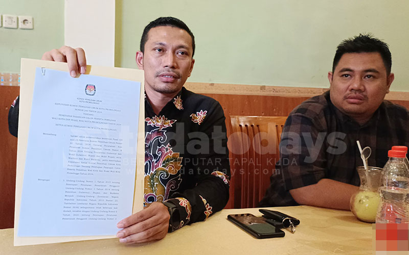 KPU Kota Probolinggo Tetapkan 4 Paslon Pilkada 2024