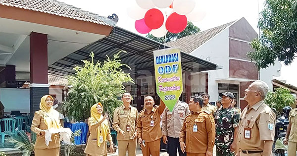 Kecamatan Pajarakan Deklarasi ODF 100 Persen