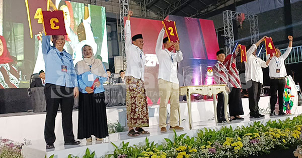 Ini Hasil Pengundian Nomor Urut Paslon Pilkada Kota Probolinggo 2024