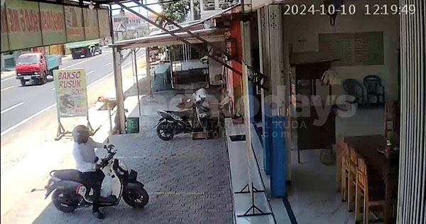 Marak Pencurian Sepeda Motor di Leces, Terekam CCTV, Pelaku Diduga Sama