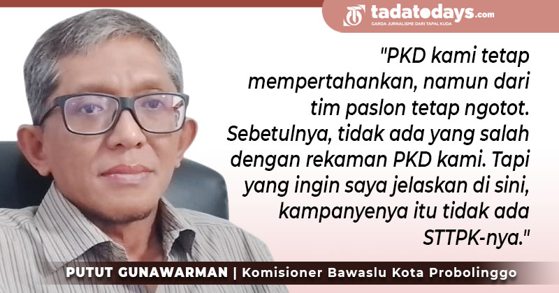 Riak Masa Kampanye, Tim Paslon Gesekan dengan PKD