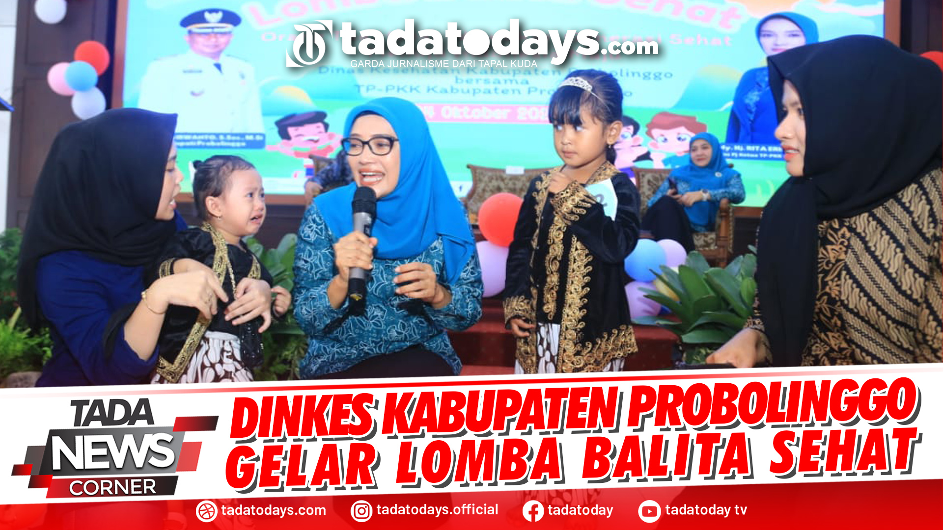 DINKES KABUPATEN PROBOLINGGO GELAR LOMBA BALITA SEHAT