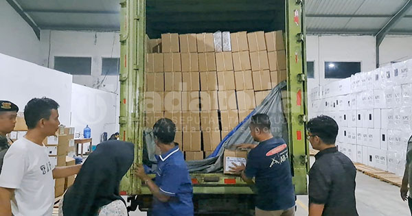 Update Logistik Pilkada Jember, 2.509.990 Surat Suara Tiba di Gudang KPU