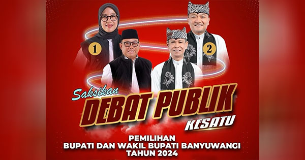 KPU Banyuwangi Gelar Debat Publik Pertama di Surabaya, Tema Kesejahteraan dan Kemajuan Daerah