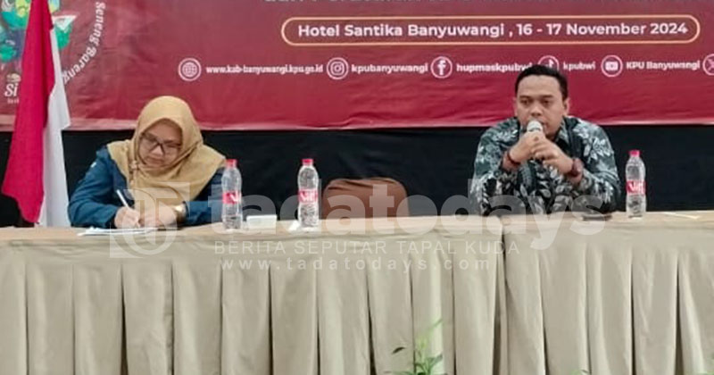 KPU Banyuwangi Gelar Bimtek Pemungutan dan Penghitungan Suara Pilkada 2024