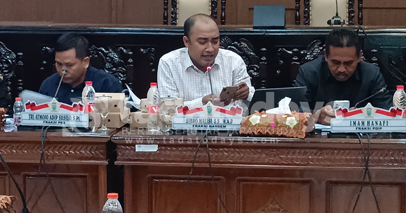 RAPBD 2025 Tidak Dilengkapi SIPD, Banggar Minta Rapat Pembahasan Diskors